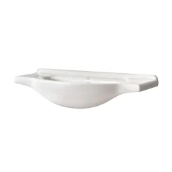 Garnero Arredamenti Lavabo bagno da incasso 85x49cm in ceramica bianco Alexia Best