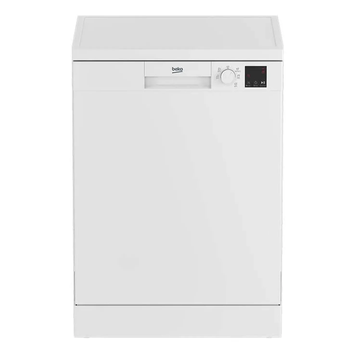 Garnero Arredamenti Lavastoviglie con display LED 60x85cm inox bianco Beko Hot