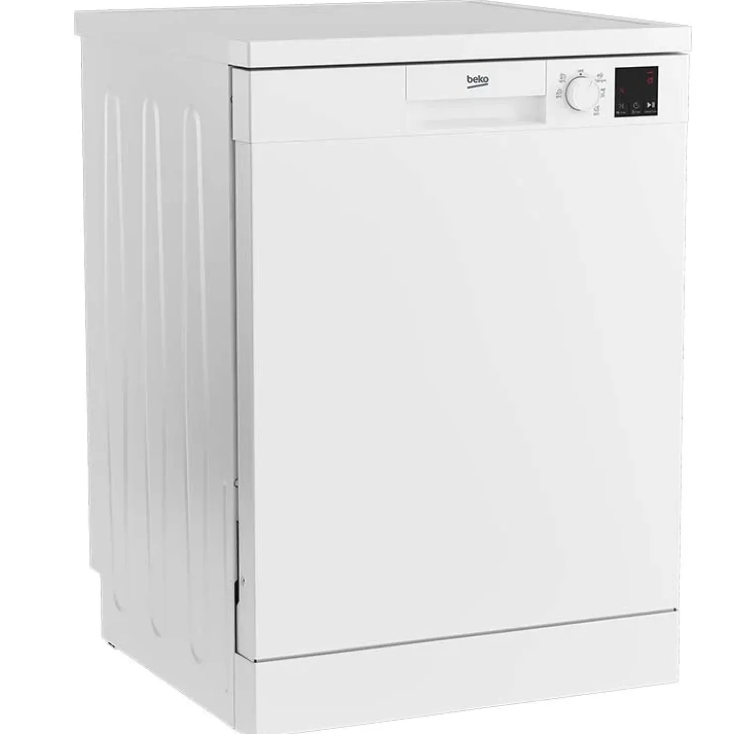 Garnero Arredamenti Lavastoviglie con display LED 60x85cm inox bianco Beko Hot