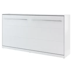 Garnero Arredamenti Letto a scomparsa orizzontale 90x200 cm singolo bianco Chimera Best