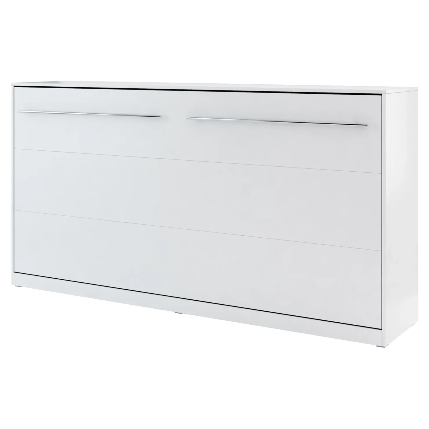 Garnero Arredamenti Letto a scomparsa orizzontale 90x200 cm singolo bianco Chimera Best