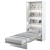 Garnero Arredamenti Letto a scomparsa verticale 90x200 cm singolo bianco Camelio Discount