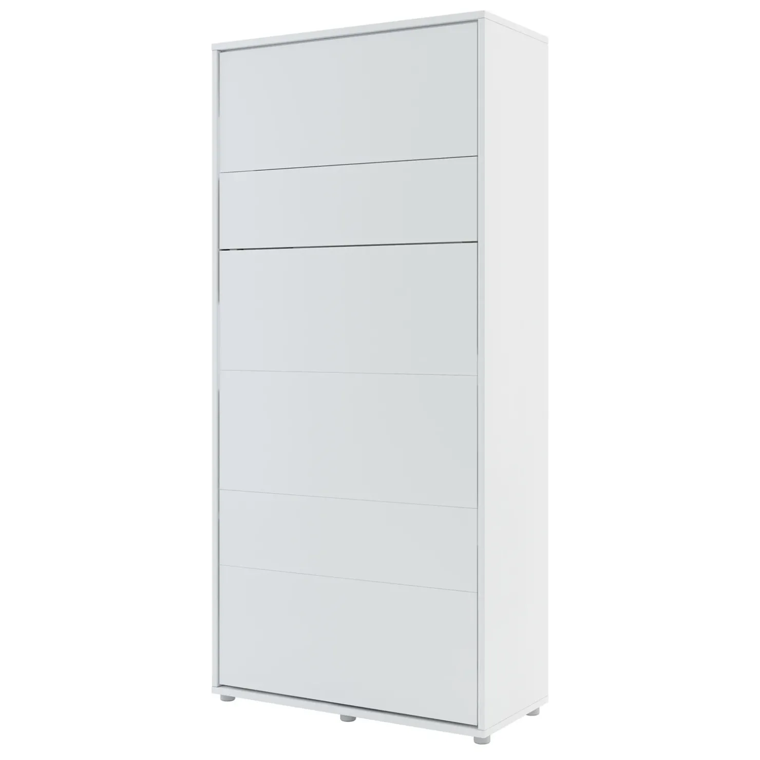 Garnero Arredamenti Letto a scomparsa verticale 120x200 cm una piazza e mezza bianco Camelio Clearance