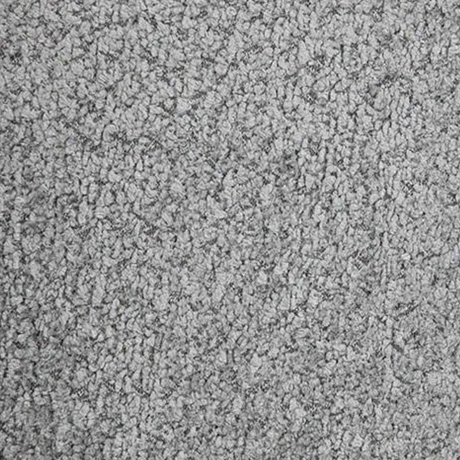 Garnero Arredamenti Letto alla francese 140x200cm con rete contenitore imbottito tessuto bouclé grigio Aluna Tessuto Abriamo Grigio Clearance