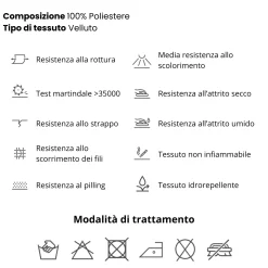 Garnero Arredamenti Letto contenitore matrimoniale 160x195 imbottito tessuto grigio SleepSolutions Tessuto Velluto Grigio Best