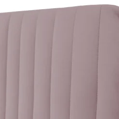 Garnero Arredamenti Letto contenitore matrimoniale oversize 180x200 imbottito velluto rosa Poffi Tessuto Vellutato Lucido Rosa Outlet