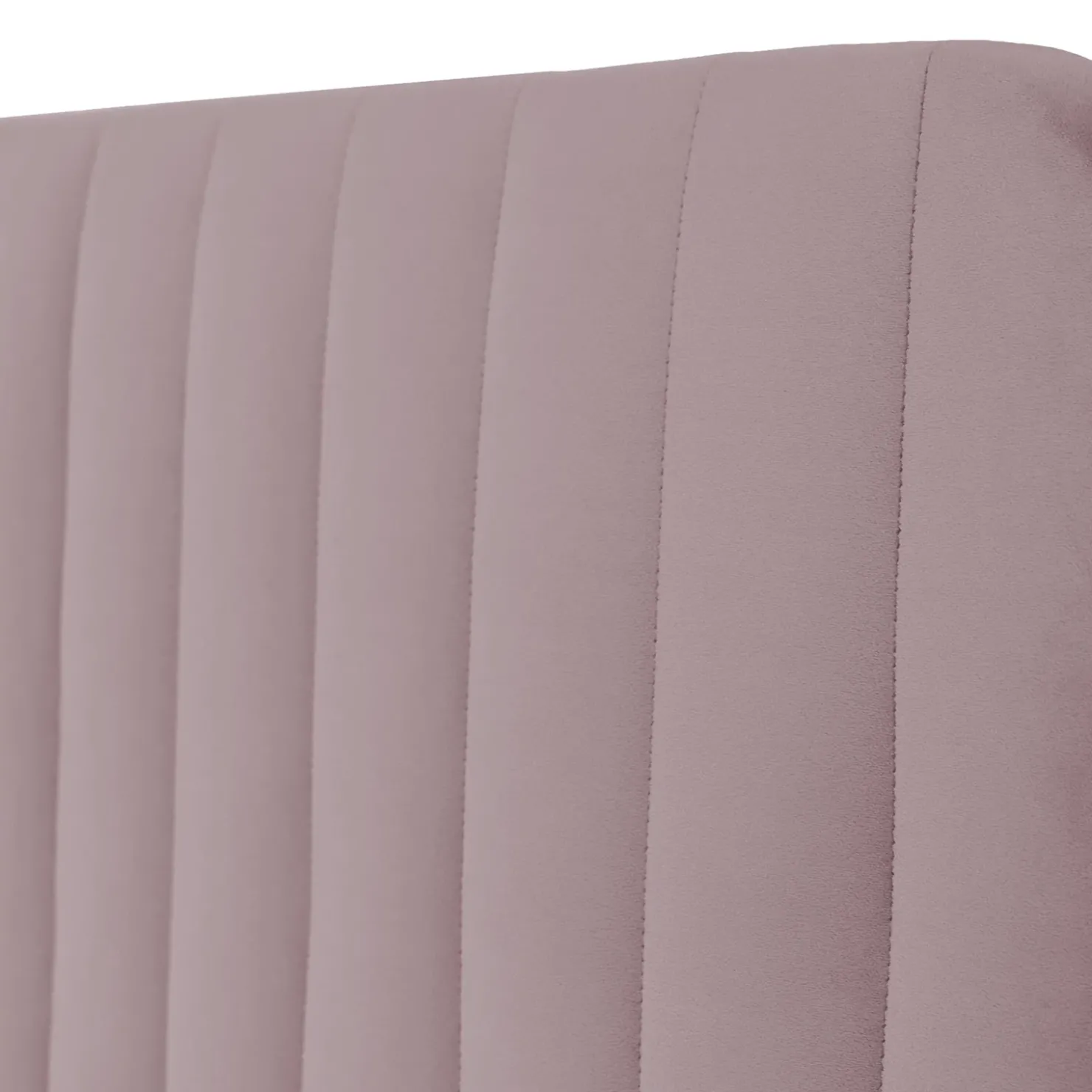 Garnero Arredamenti Letto contenitore matrimoniale oversize 180x200 imbottito velluto rosa Poffi Tessuto Vellutato Lucido Rosa Outlet