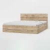 Garnero Arredamenti Letto matrimoniale contenitore con comodini 160x200cm quercia Tamika Best