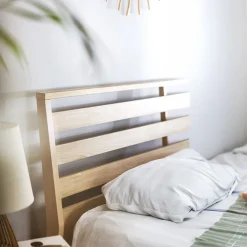 Garnero Arredamenti Letto matrimoniale contenitore 160x200cm rovere Noor New