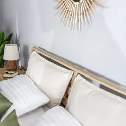 Garnero Arredamenti Letto matrimoniale oversize contenitore 180x200cm rovere Noor Best