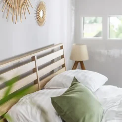 Garnero Arredamenti Letto matrimoniale oversize contenitore 180x200cm rovere Noor Best