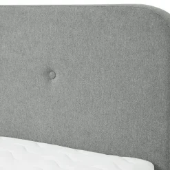 Garnero Arredamenti Letto matrimoniale 160x200 cm con rete a doghe imbottito grigio Dreama Sale