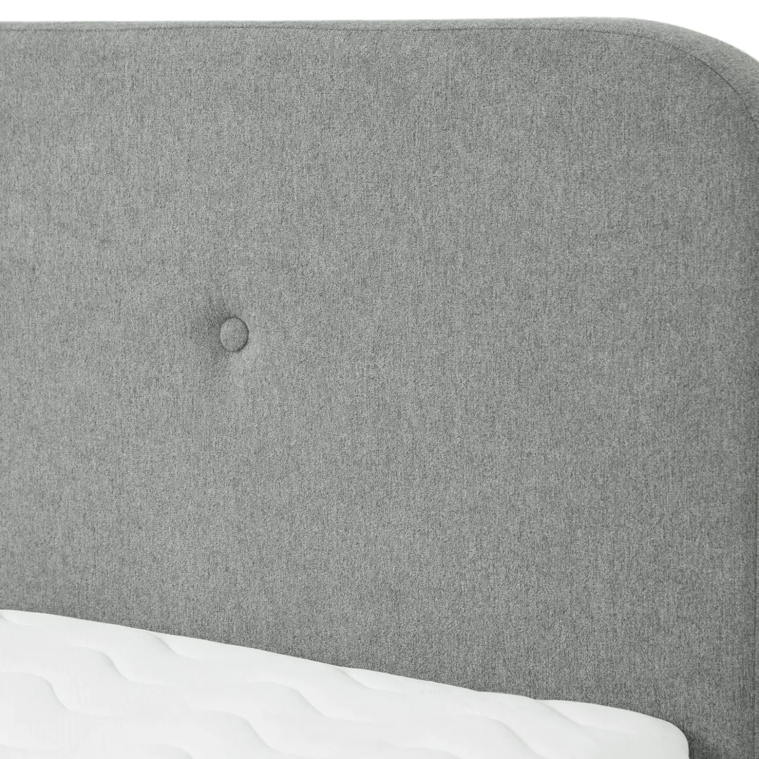 Garnero Arredamenti Letto matrimoniale 160x200 cm con rete a doghe imbottito grigio Dreama Sale