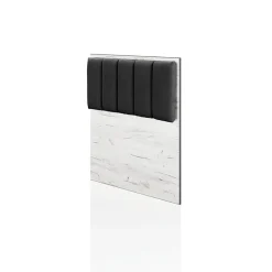 Garnero Arredamenti Letto singolo 90x200cm contenitore bianco rustico grigio Zadar Bianco Frassinato - Antracite Best