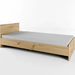 Garnero Arredamenti Letto singolo 90x200cm moderno Marco Rovere Rustico Clearance