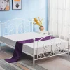 Garnero Arredamenti Letto una piazza e mezza 120x200cm bianco Incanto Discount