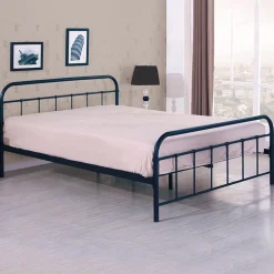 Garnero Arredamenti Letto una piazza e mezza moderno 120x200cm nero Stella Best