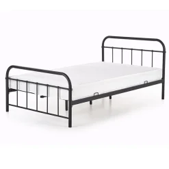 Garnero Arredamenti Letto una piazza e mezza moderno 120x200cm nero Stella Best