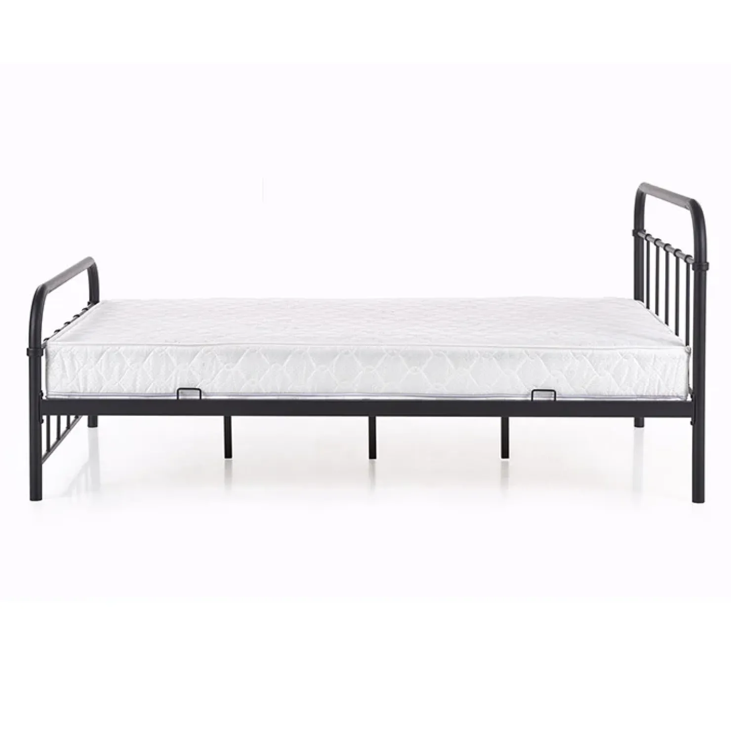 Garnero Arredamenti Letto una piazza e mezza moderno 120x200cm nero Stella Best
