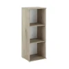 Garnero Arredamenti Libreria ufficio 40x106h cm a colonna 2 ripiani rovere Time G Online
