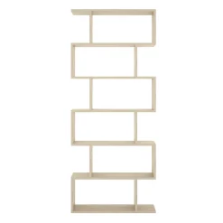 Garnero Arredamenti Libreria 80x192h cm design moderno chiaro Zaira Rovere Online