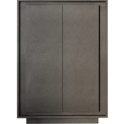 Garnero Arredamenti Madia alta 106x171h cm 2 ante Deluxe Antracite