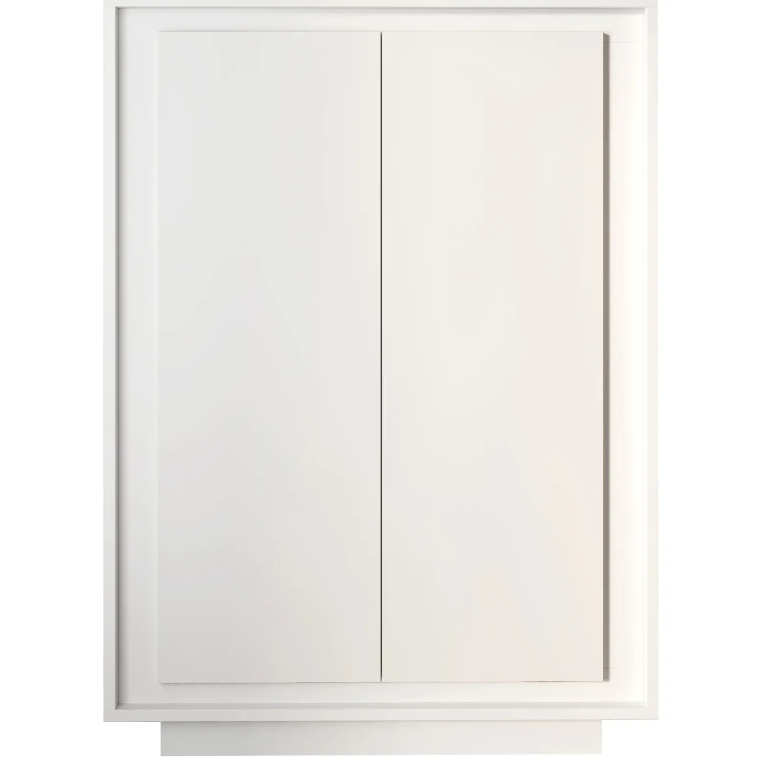 Garnero Arredamenti Madia alta 106x171h cm 2 ante Deluxe Bianco Opaco Outlet