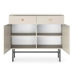 Garnero Arredamenti Madia 105x90h cm 2 ante 2 cassetti moderna Eterna Beige Online