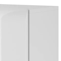 Garnero Arredamenti Madia 147x132h cm 3 ante 1 cassetto soggiorno bianco lucido rovere Tahiti Clearance