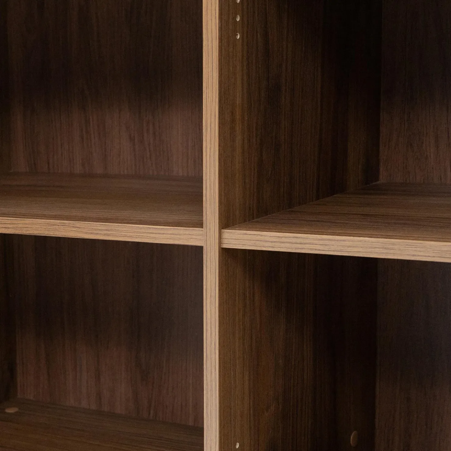 Garnero Arredamenti Madia 144x78h cm 3 ante 3 ripiani piano effetto marmo nero noce Caliva