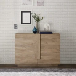 Garnero Arredamenti Madia 120x90h cm 2 ante moderna soggiorno Alvarez Rovere Discount
