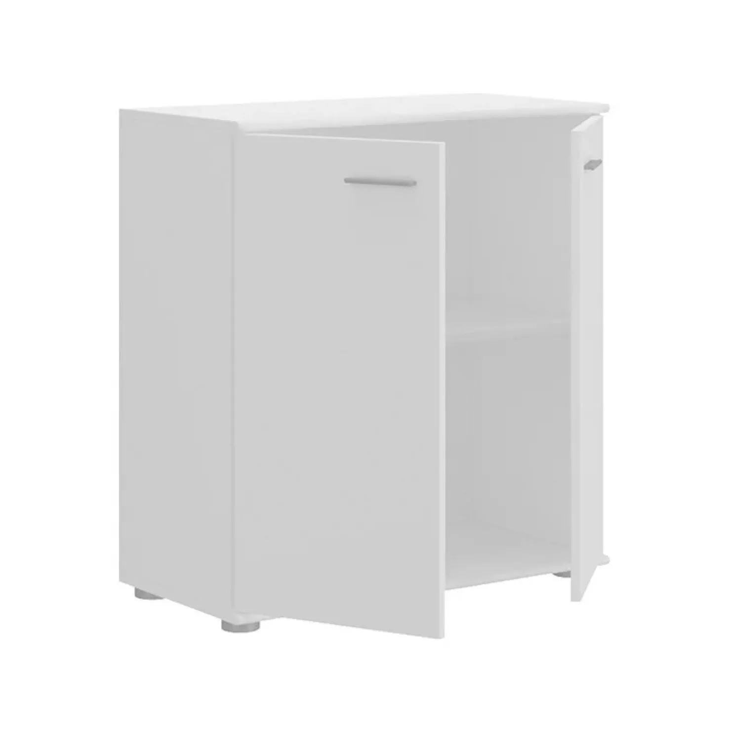 Garnero Arredamenti Madia 71x76h cm 2 ante moderna bianco Ely Hot