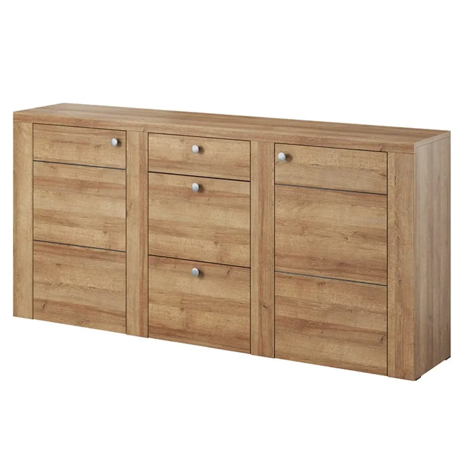 Garnero Arredamenti Madia 176x85h cm 2 ante moderna Paloma 2 Rovere