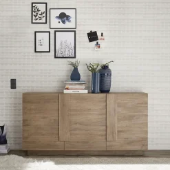 Garnero Arredamenti Madia 182x90h cm 3 ante moderna Alvarez Rovere Online