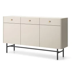 Garnero Arredamenti Madia 155x90h cm 3 ante moderna Eterna Beige Clearance