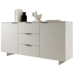 Garnero Arredamenti Madia 180x90h cm 2 ante soggiorno grigio Stone Hot