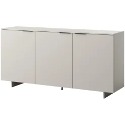 Garnero Arredamenti Madia 180x90h cm 3 ante soggiorno grigio Stone Discount