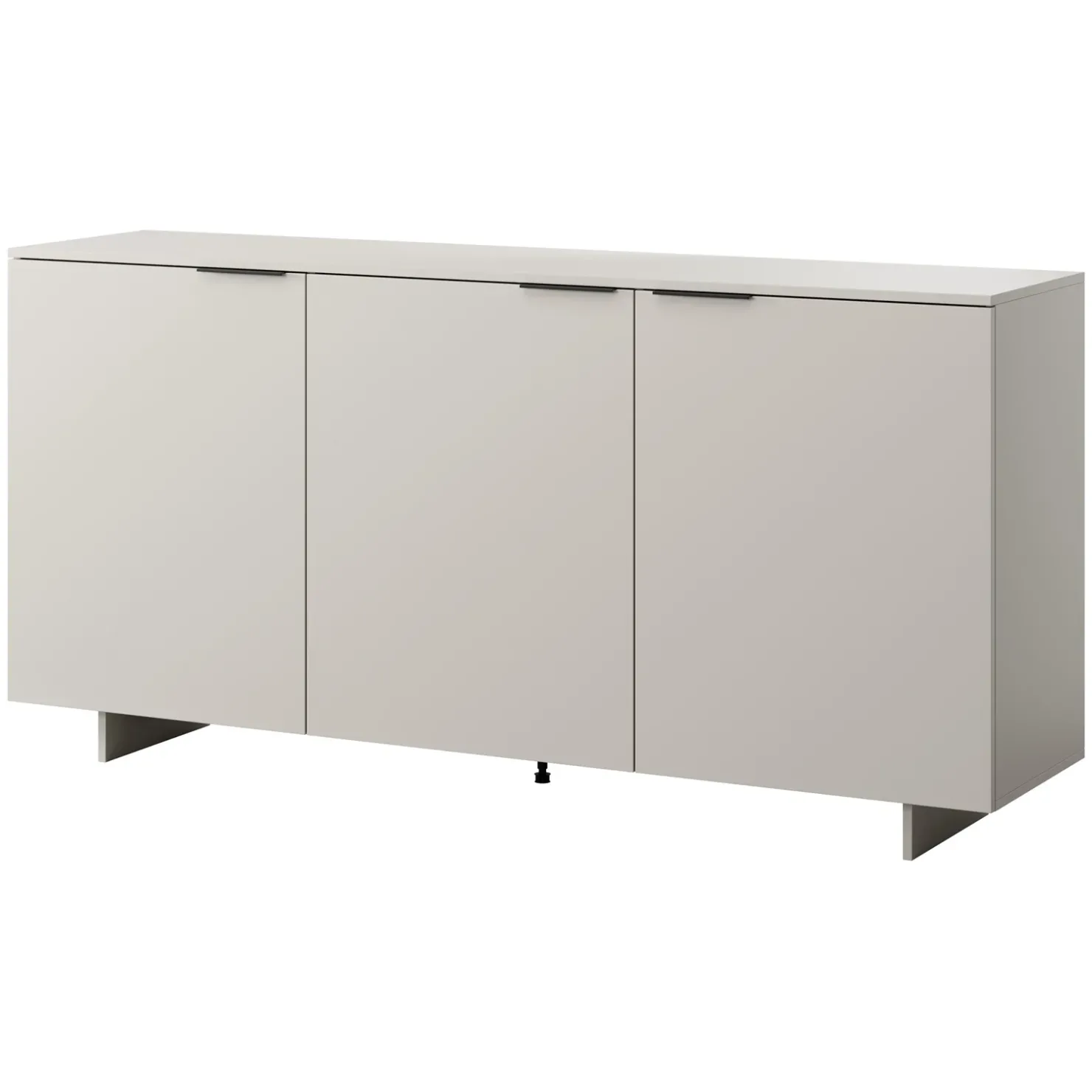 Garnero Arredamenti Madia 180x90h cm 3 ante soggiorno grigio Stone Discount