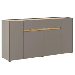 Garnero Arredamenti Madia 170x85h cm moderna design grafite rovere Gib Grafite - Rovere Rustico Clearance