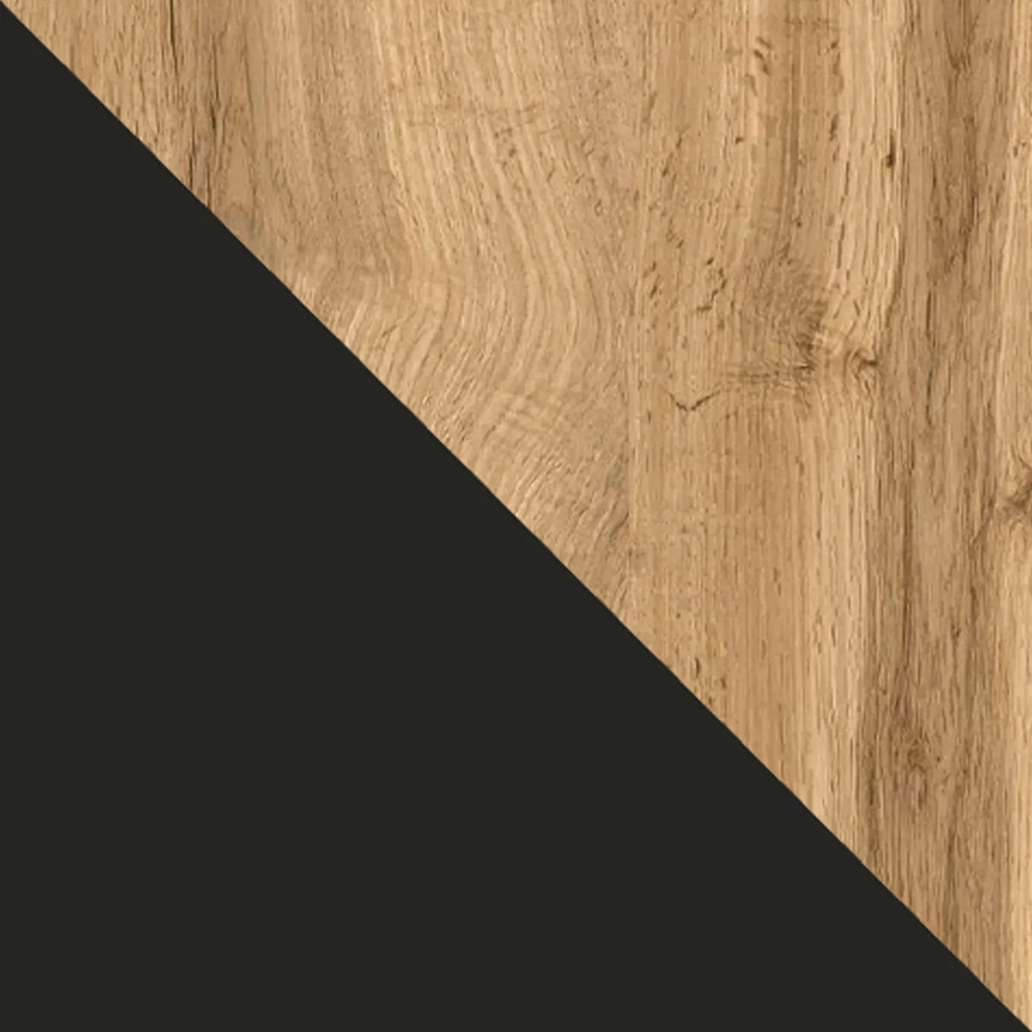 Garnero Arredamenti Madia 150x76h cm rustica design cannettato rovere nero List Discount