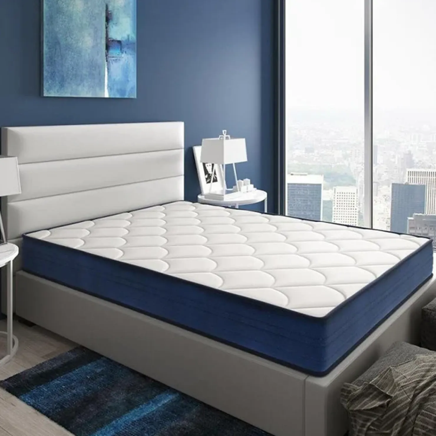 Garnero Arredamenti Materasso matrimoniale 180x200cm memory lato estivo e invernale H. 18cm Basic Dream 50 Discount