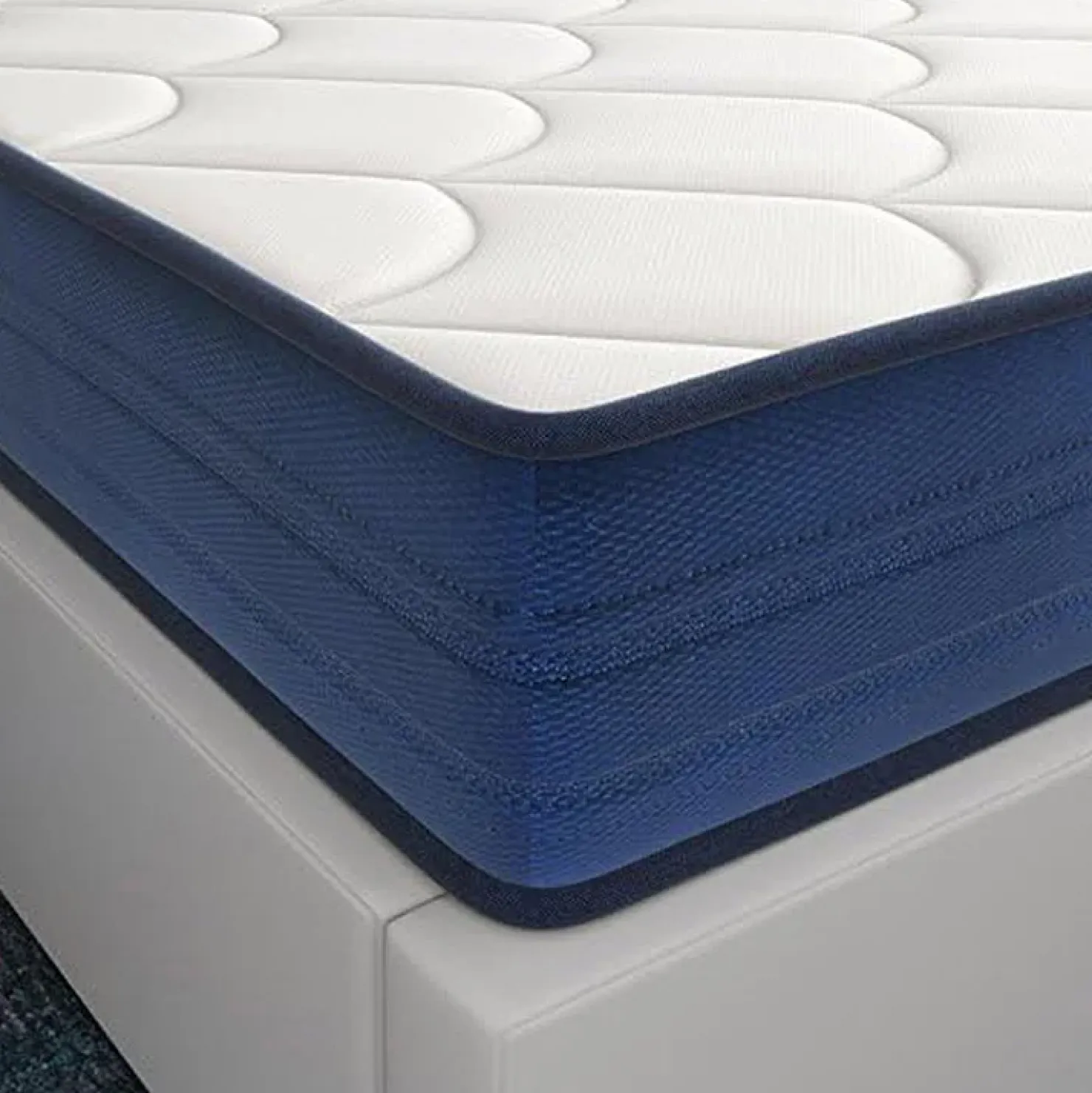 Garnero Arredamenti Materasso singolo 90x200cm memory lato estivo e invernale H. 18cm Basic Dream 50 New