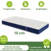 Garnero Arredamenti Materasso singolo 90x200cm schiumato antiacaro H. 10cm Top Dream Best