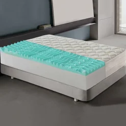 Garnero Arredamenti Materasso 120x190cm una piazza e mezza sfoderabile memory schiumato Imperial Sale