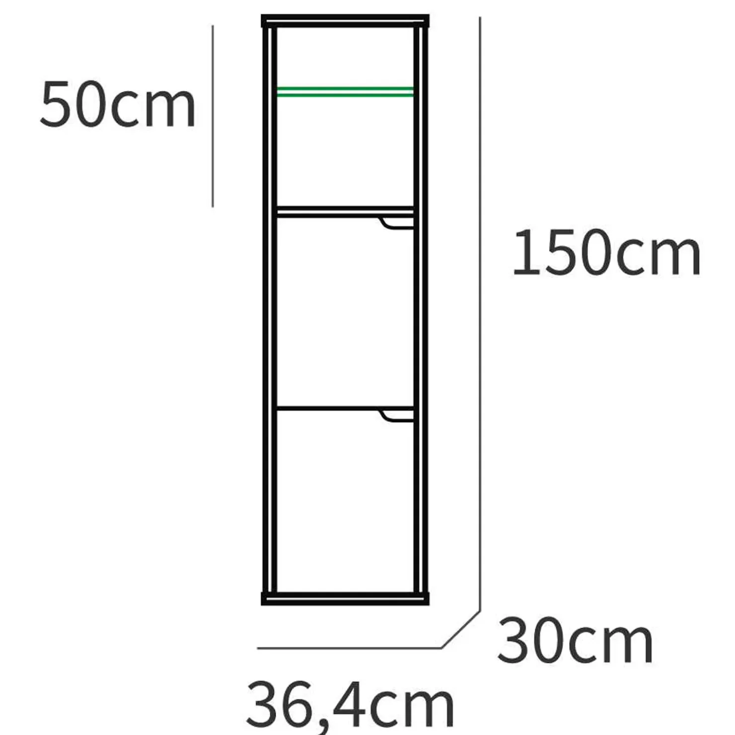 Garnero Arredamenti Mobile bagno a terra 100cm con lavabo e colonna 3 ante 1 cassetto bianco Jasmund Rovere Clearance