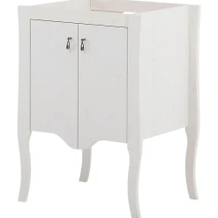 Garnero Arredamenti Mobile bagno classico 60cm con lavabo 2 ante bianco Brigit Hot