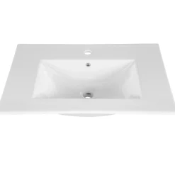 Garnero Arredamenti Mobile bagno classico 80cm con lavabo 2 ante bianco Brigit New