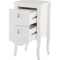 Garnero Arredamenti Mobile bagno classico 45cm 2 cassetti bianco Brigit Hot