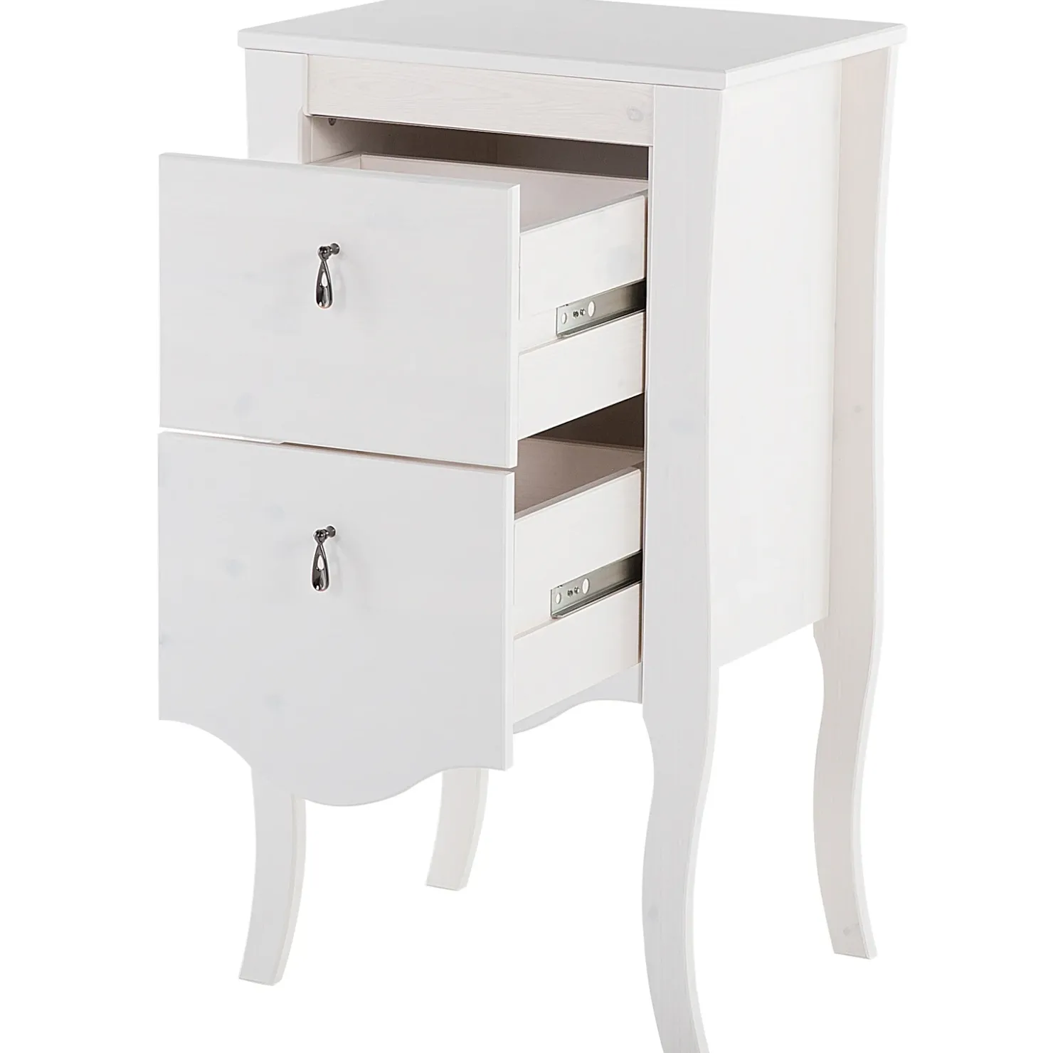 Garnero Arredamenti Mobile bagno classico 45cm 2 cassetti bianco Brigit Hot