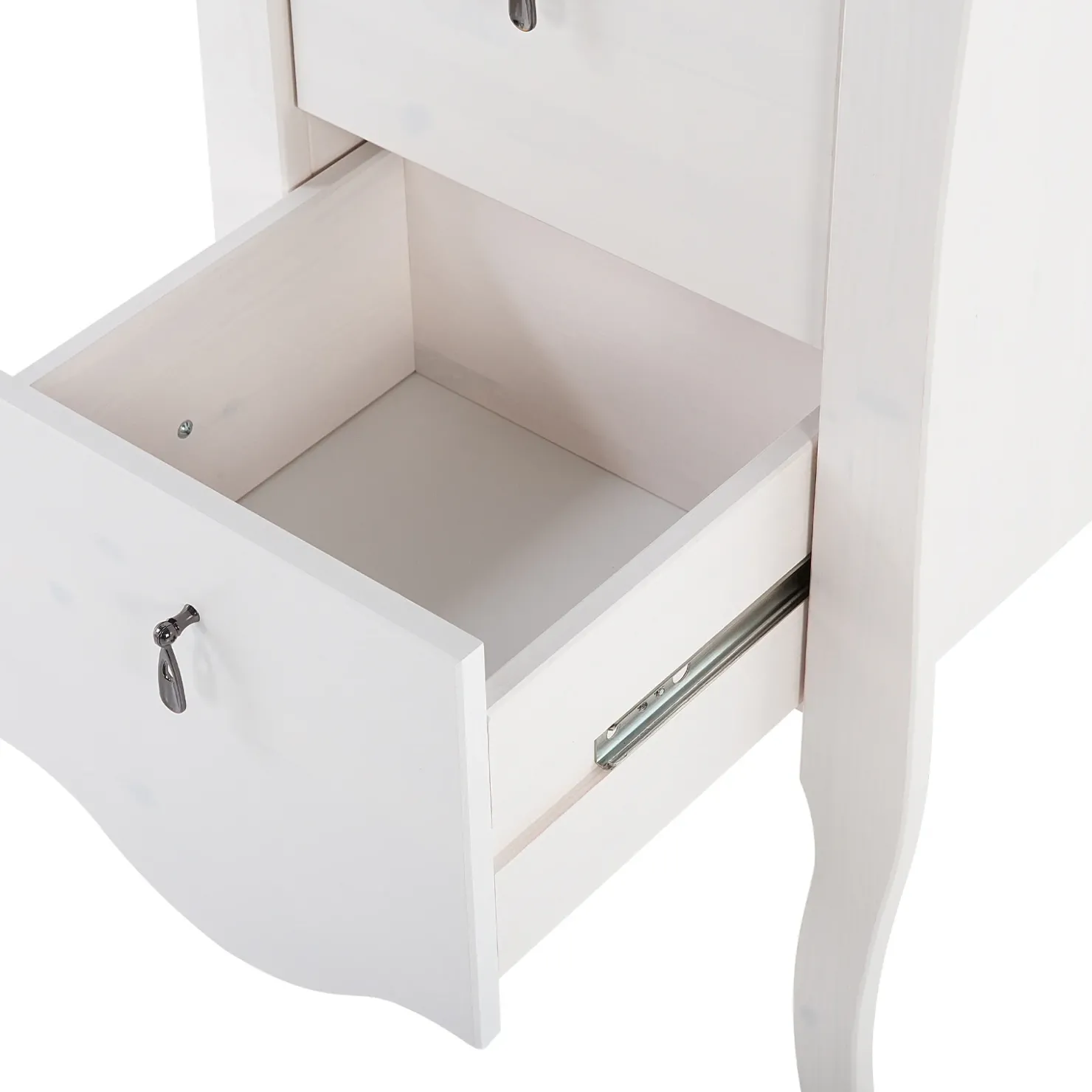Garnero Arredamenti Mobile bagno classico 45cm 2 cassetti bianco Brigit Hot